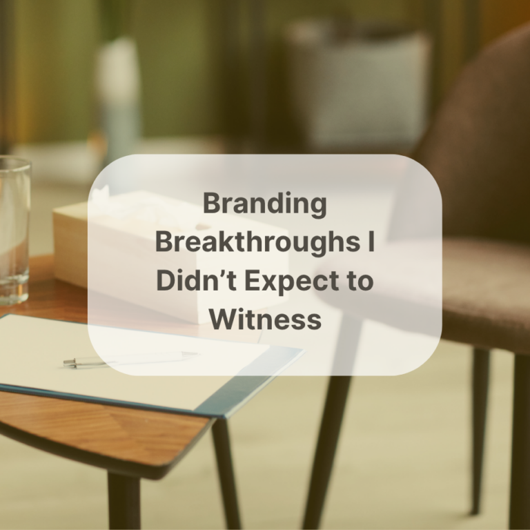 Branding Breakthroughs I Didn’t Expect to Witness